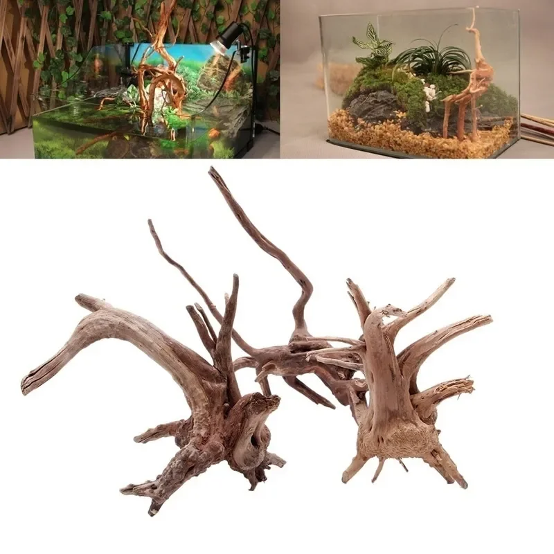 Marine Aquarium Aquascape - Doğal ağaç gövdesi Driftwood akvaryum balık