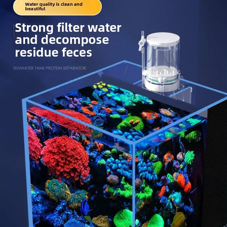 Marine Aquarium Protein Skimmer - 110V-240V Yeni Mini Akvaryum Protein Ayırıcı
