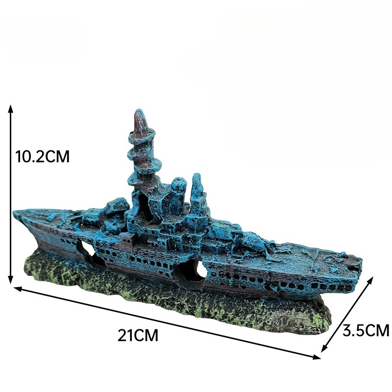 Reçine hasarlı donanma savaş t - Aquarium Marina incelemesi ve fiyatı