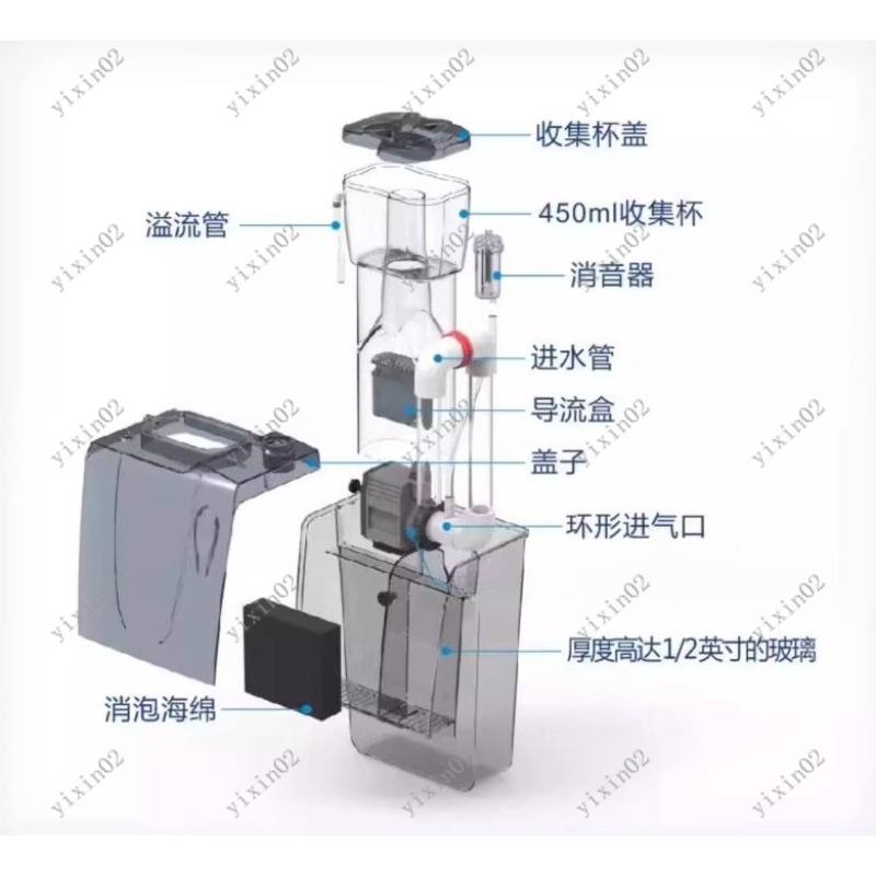 Tuzlu Su Akvaryumu Protein Ski - Marine Aquarium Protein Skimmer incelemesi ve fiyatı