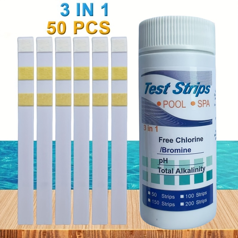 Klor PH Test Şeritleri SPA Yüz - Marine Aquarium Water Analyzer incelemesi ve fiyatı