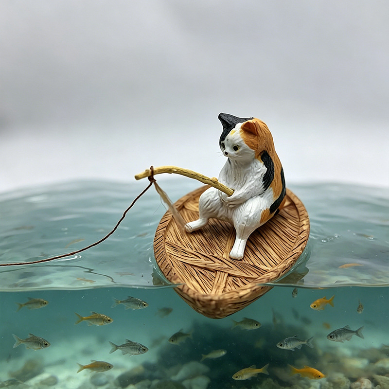 Yaratıcı Kedi Balıkçı Teknesi  - Aquarium Marina incelemesi ve fiyatı