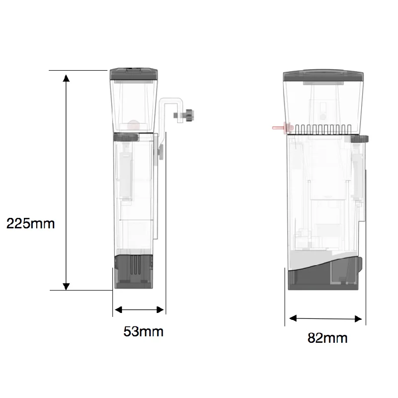 Kabarcık Büyücü Mini Q Skimmer - Marine Aquarium Protein Skimmer incelemesi ve fiyatı