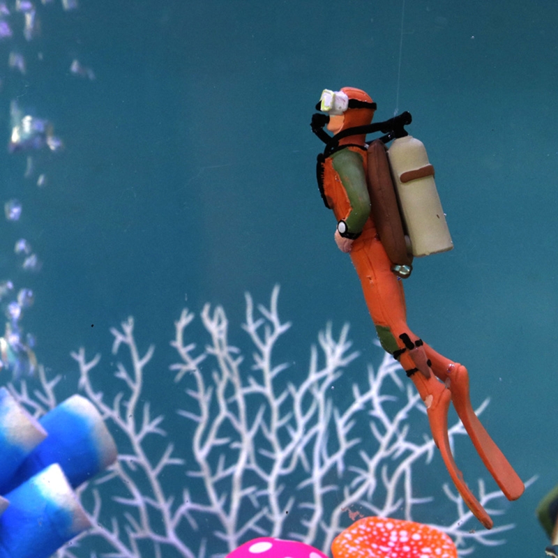 Akvaryum Dalgıç Dekorasyon Yüz - Marine Aquarium Aquascape incelemesi ve fiyatı