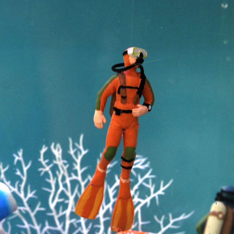 Akvaryum Dalgıç Dekorasyon Yüz - Marine Aquarium Aquascape incelemesi ve fiyatı