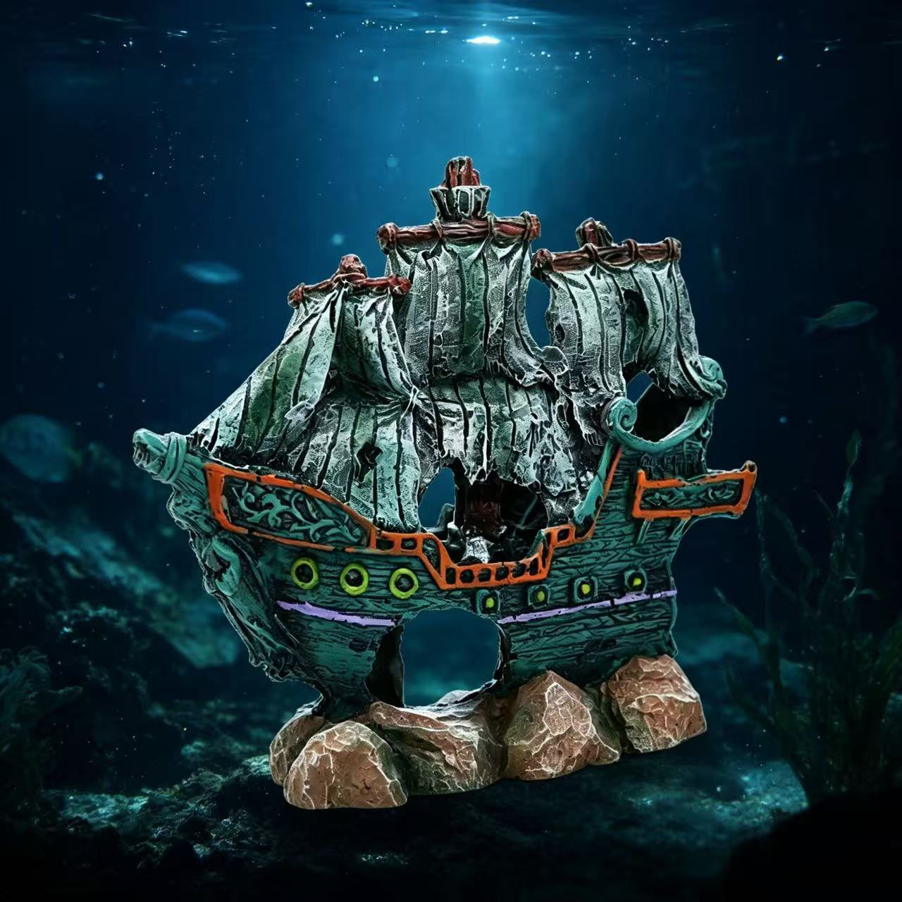 Akvaryum Balık Tankı Peyzajı Y - Aquarium Marina incelemesi ve fiyatı