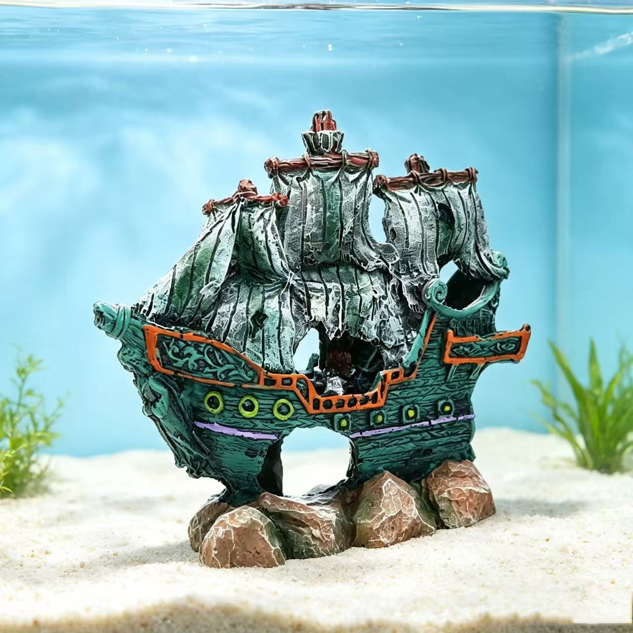 Akvaryum Balık Tankı Peyzajı Y - Aquarium Marina incelemesi ve fiyatı