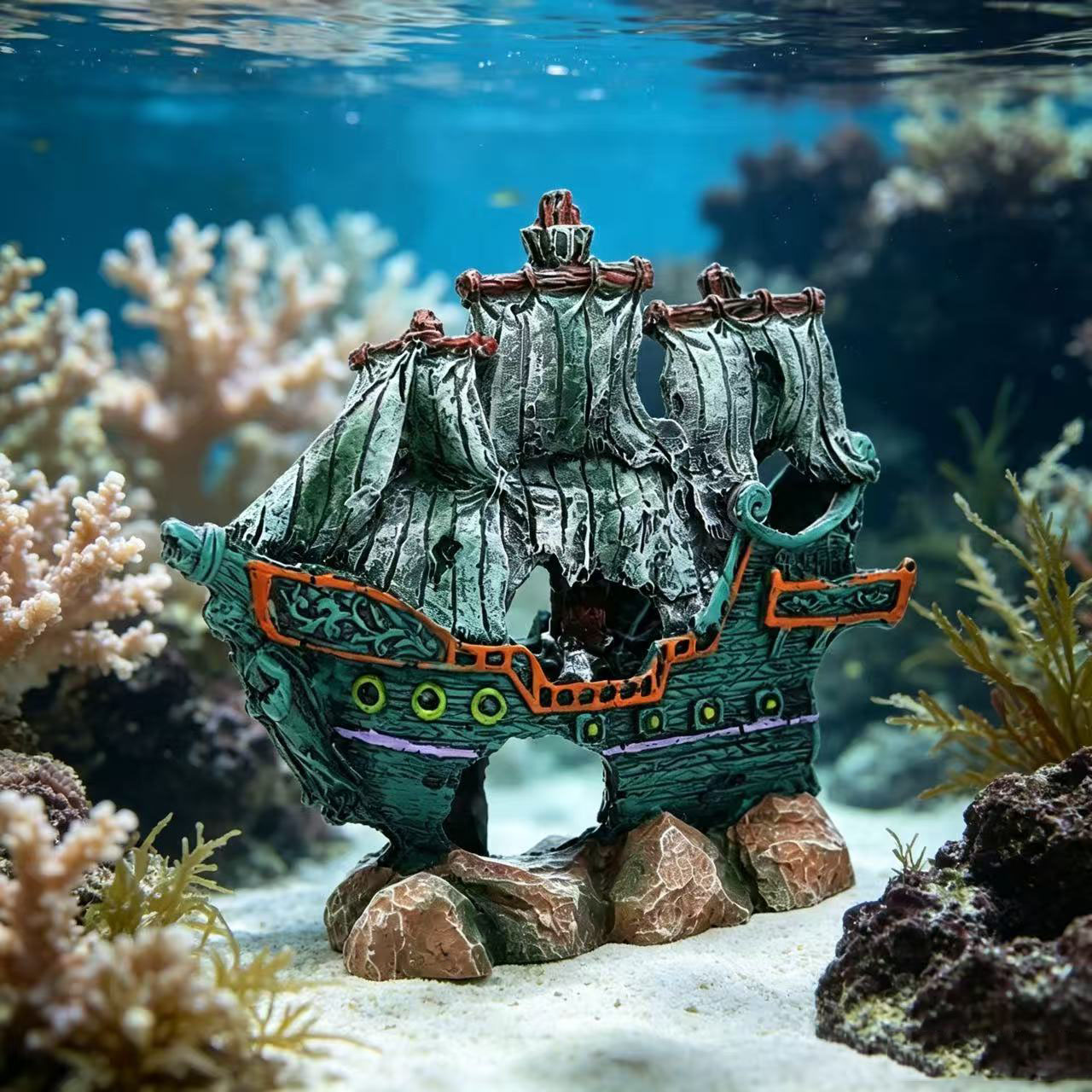 Akvaryum Balık Tankı Peyzajı Y - Aquarium Marina incelemesi ve fiyatı