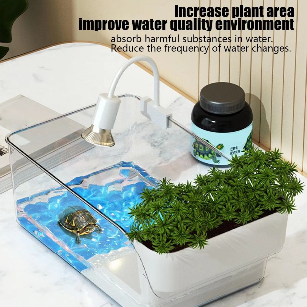 Şeffaf Kaplumbağa Tankı, Güneş - Marine Aquarium Kit incelemesi ve fiyatı
