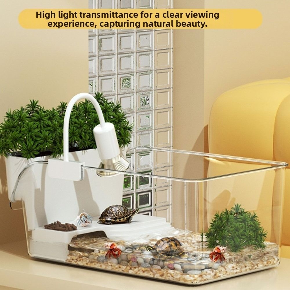 Şeffaf Kaplumbağa Tankı, Güneş - Marine Aquarium Kit incelemesi ve fiyatı