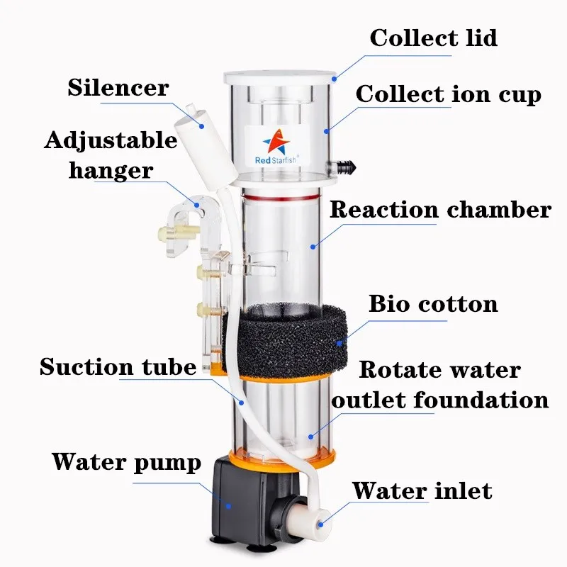 Kırmızı Deniz Yıldızı Protein  - Marine Aquarium Protein Skimmer incelemesi ve fiyatı